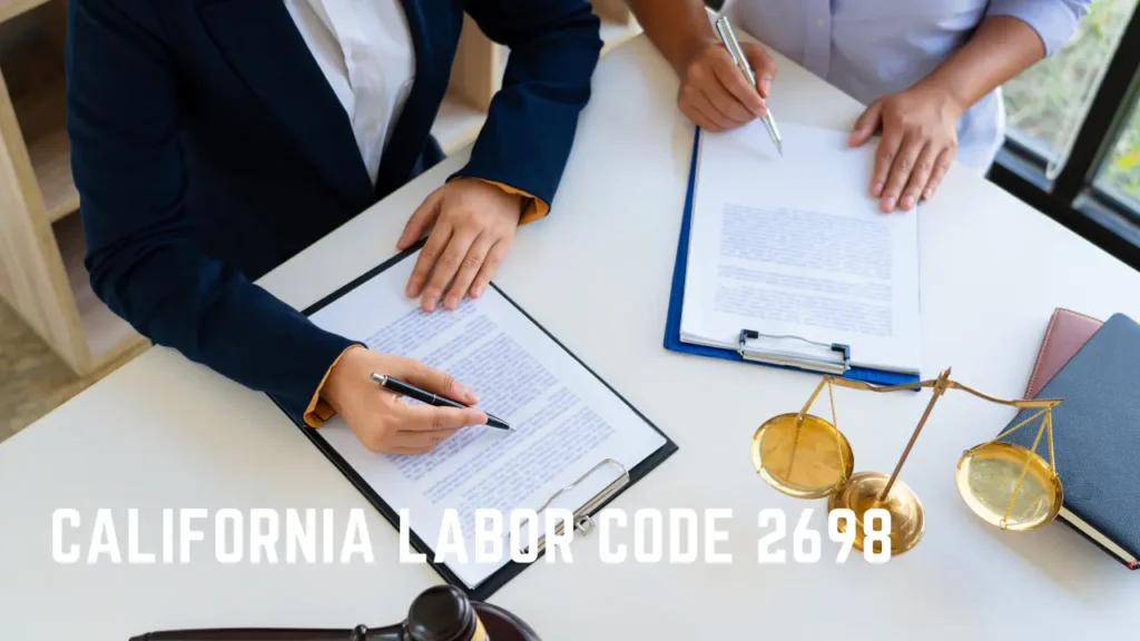 Labor Code 2698 Private Attorney General Act (PAGA)
