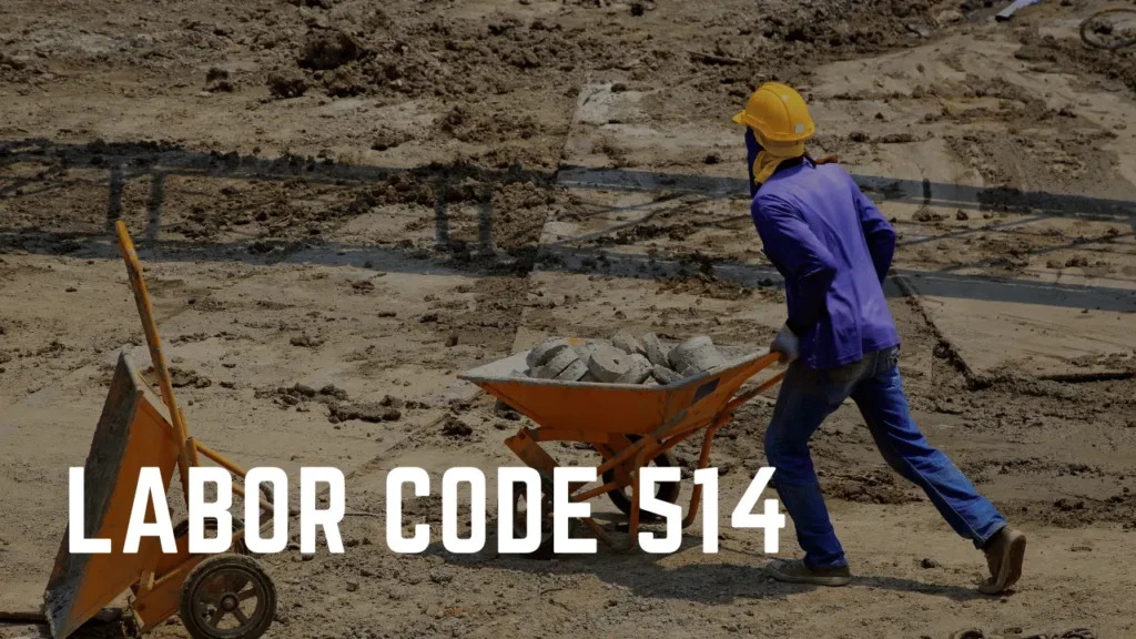California Labor Code 514