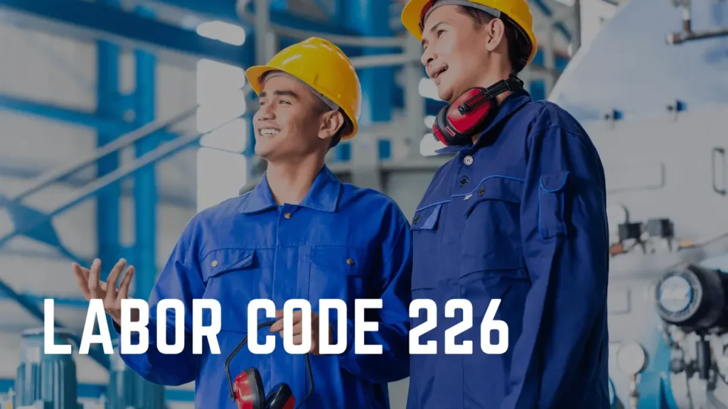Labor Code 226: What Must Be Included in Wage Statement