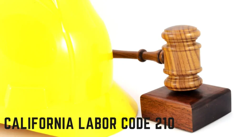 Labor Code 210